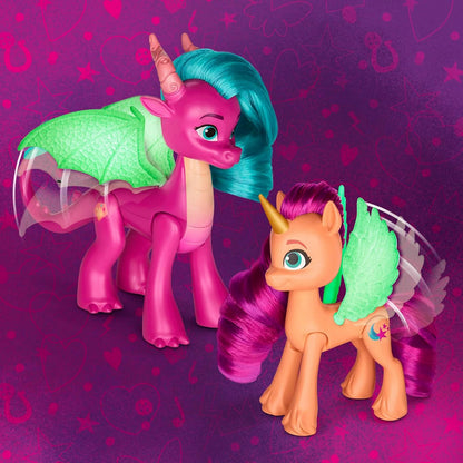Hasbro My Little Pony F8702 Dragon Light Reveal Glow in The Dark Ponies
