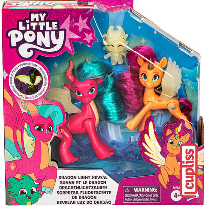 Hasbro My Little Pony F8702 Dragon Light Reveal Glow in The Dark Ponies