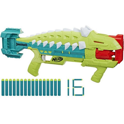 NERF DinoSquad Armorstrike Anklyosaurus Elite Blaster Hasbro F5871