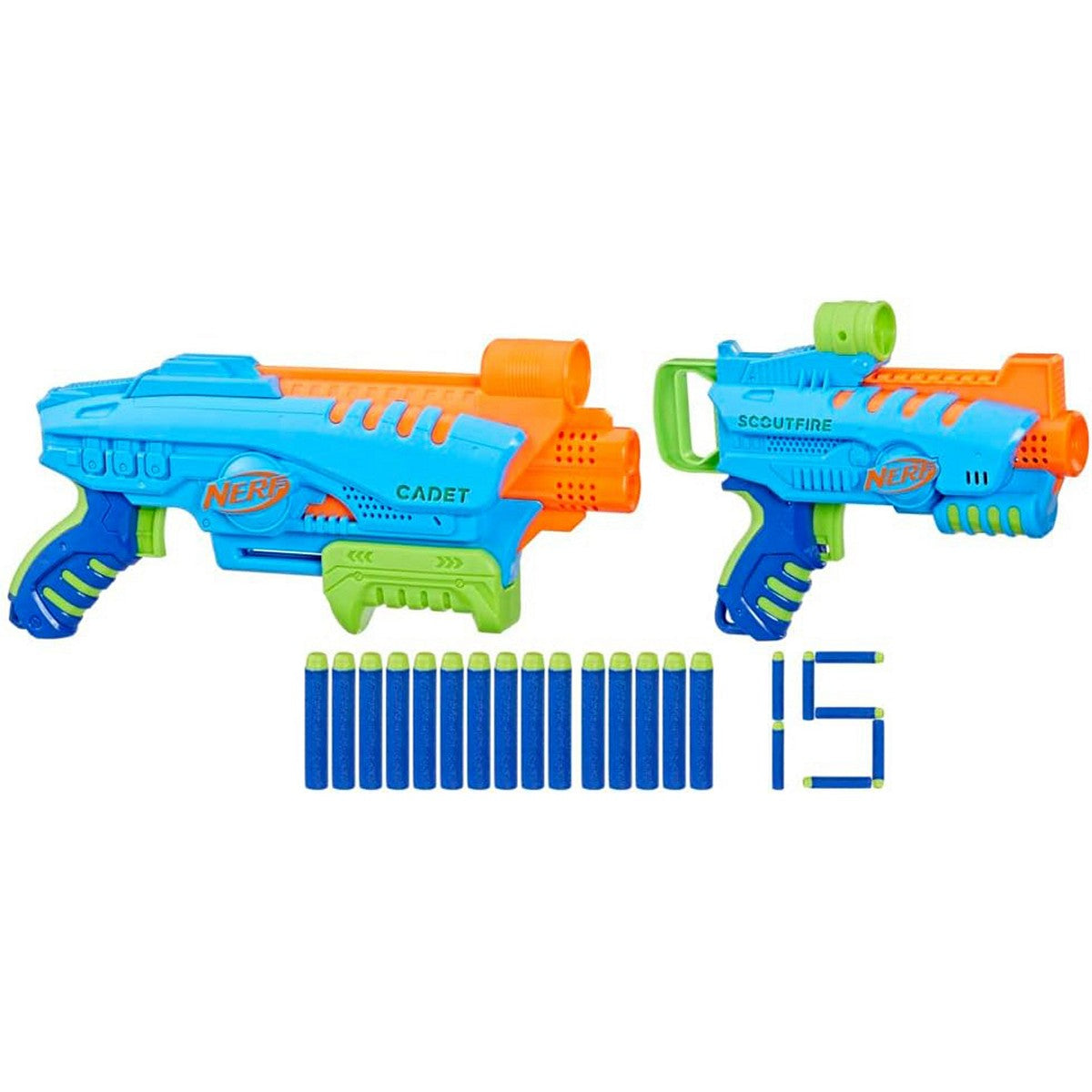 NERF Elite Jr Ultimate Starter Set Elite Blaster Hasbro F6369