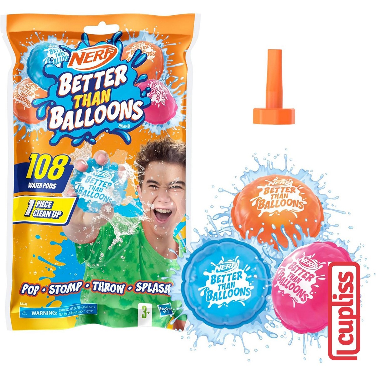 NERF Balloons Better Than Water Fun Balon Air Hasbro F8742 F8743 F9007