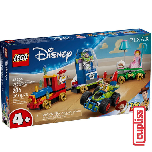 LEGO Disney 43264 Toy Story Celebration Train RC Car