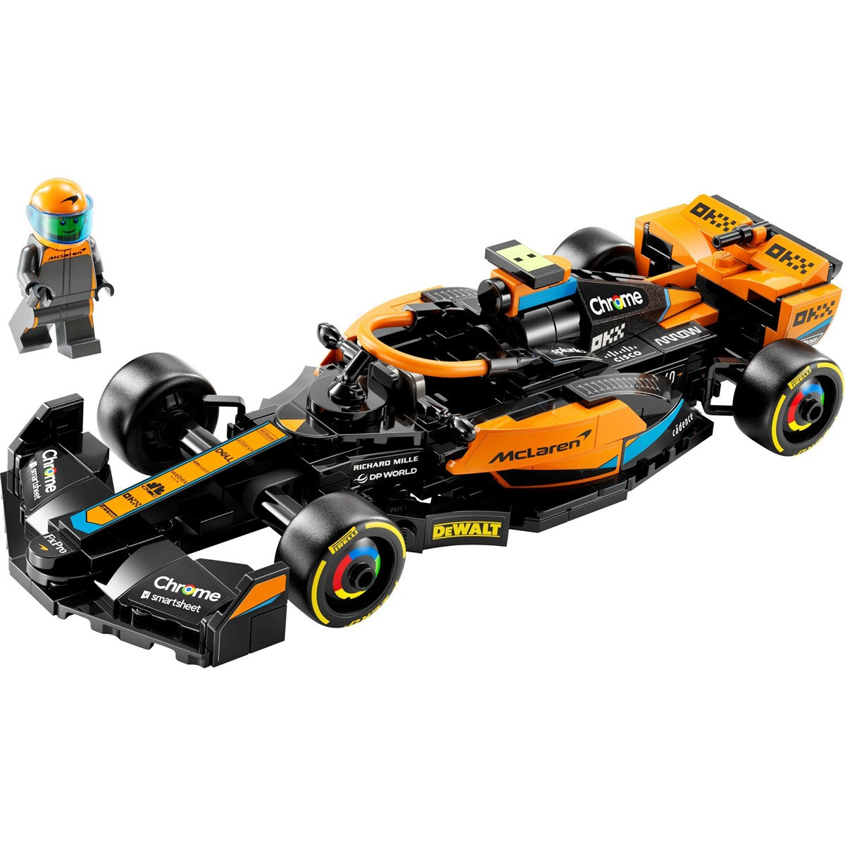 BAD BOX LEGO Speed Champions 76919 2023 McLaren Formula 1 Car