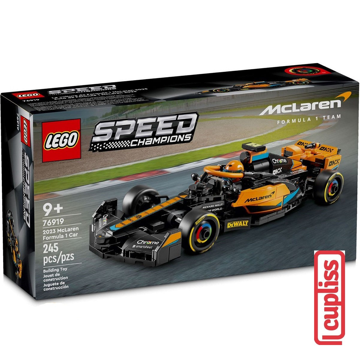 BAD BOX LEGO Speed Champions 76919 2023 McLaren Formula 1 Car