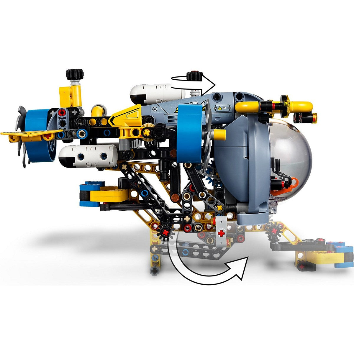 BAD BOX LEGO Technic 42201 Deep Sea Research Submarine