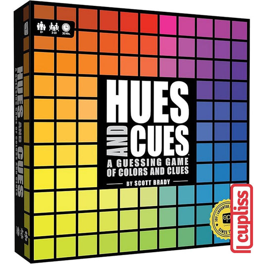 Hues and Cues Guessing Colors Board Game The Op Games Original Hobi Indonesia
