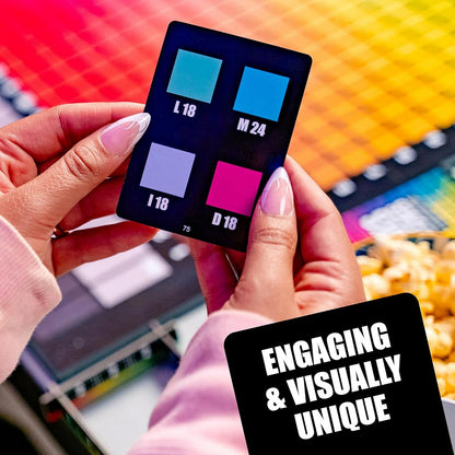 Hues and Cues Guessing Colors Board Game The Op Games Original Hobi Indonesia