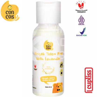Concos Minyak Telon Plus With Lavender  Aroma 100 ml 60 ml Baby Oil