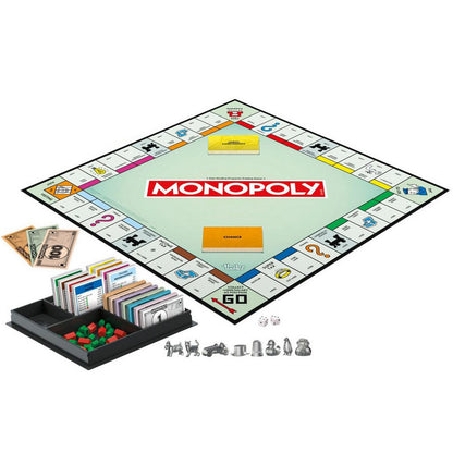Hasbro Board Game G0009 Classic Monopoly Refresh New Design Permainan Papan