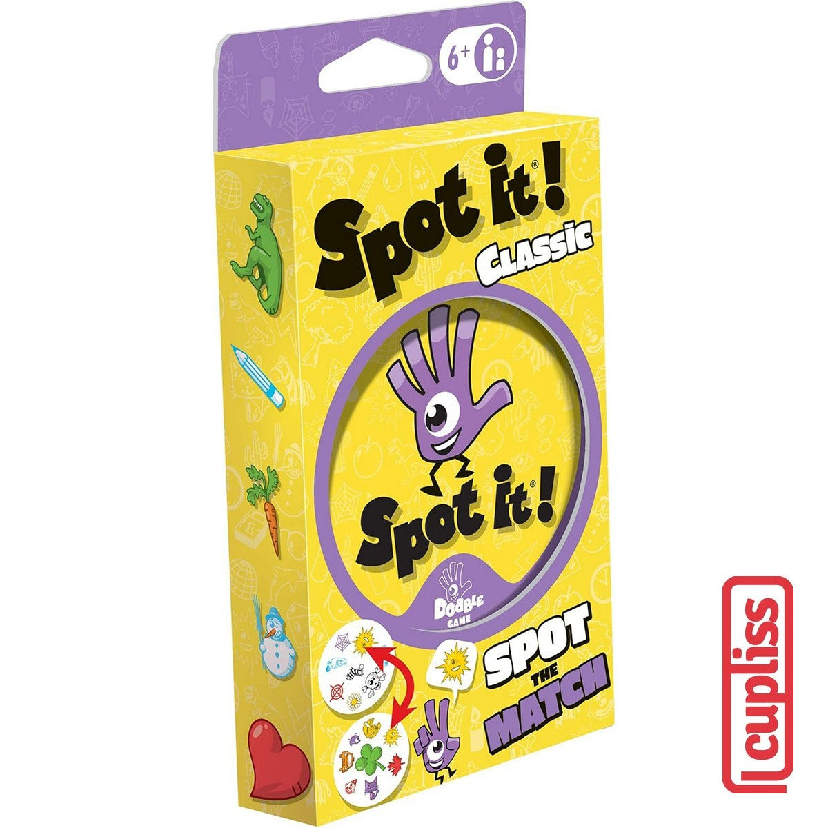 Spot It Classic Peg Edition Hobi Indonesia Board Game Zygomatic Original