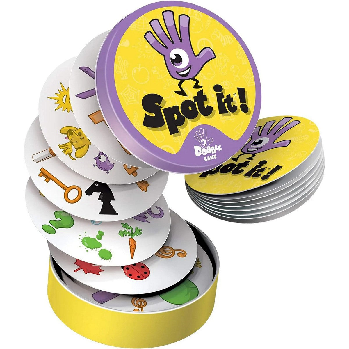 Spot It Classic Peg Edition Hobi Indonesia Board Game Zygomatic Original