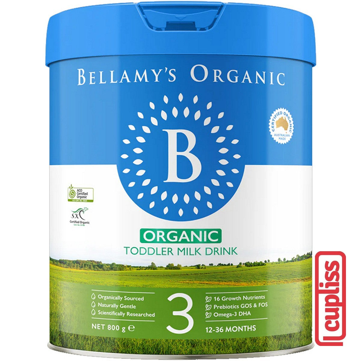 Bellamys Organic New Formula Step 1  2 3 4 Bellamy's 800gr Susu Formula Bubuk Organik Step1 Step2 Step3 Step4