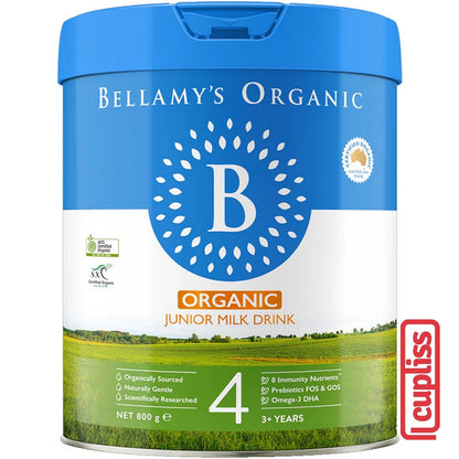 Bellamys Organic New Formula Step 1  2 3 4 Bellamy's 800gr Susu Formula Bubuk Organik Step1 Step2 Step3 Step4