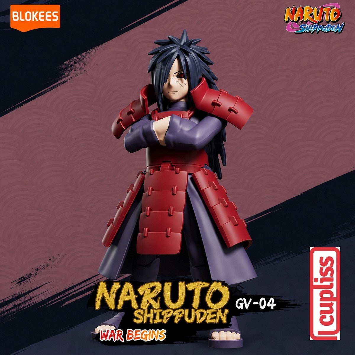 BLOKEES 71065 Mini Figures Naruto GV-04 Galaxy Version 04 War Begins Minifigure Figure