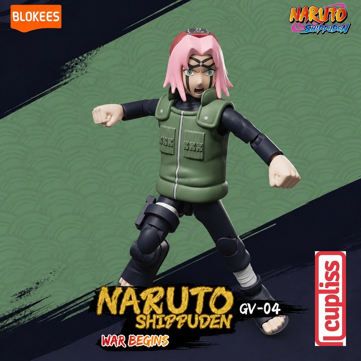 BLOKEES 71065 Mini Figures Naruto GV-04 Galaxy Version 04 War Begins Minifigure Figure