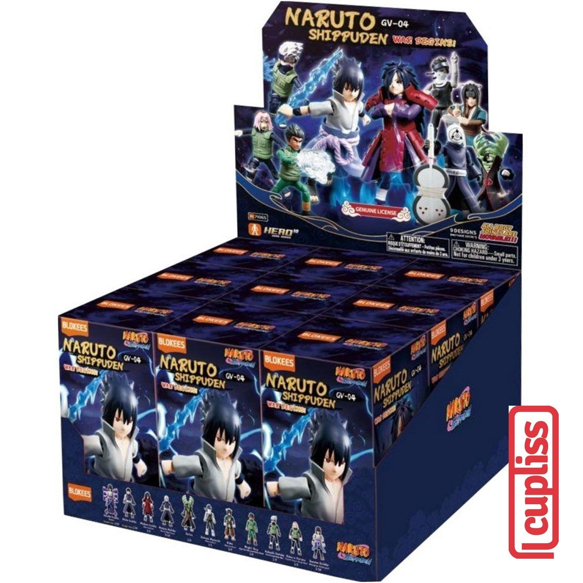 BLOKEES 71061 Mini Figures Naruto GV-02 Galaxy Version 02 The Place The Leaves Dance Minifigure Figure Box
