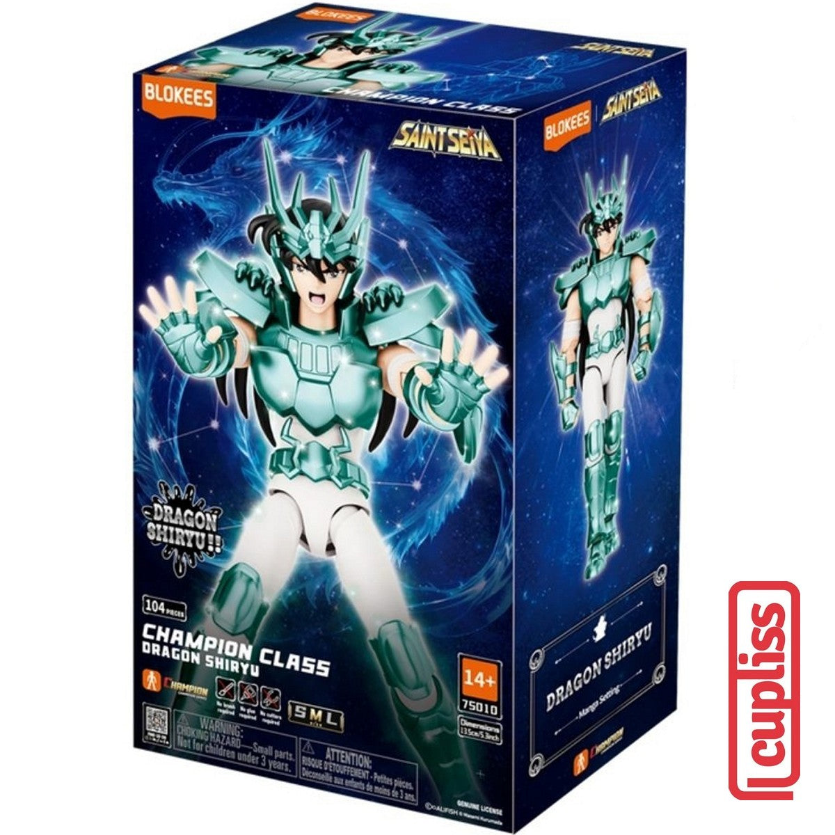 BLOKEES Figure Saint Seiya Champion Class CC 75010 Dragon Shiryu