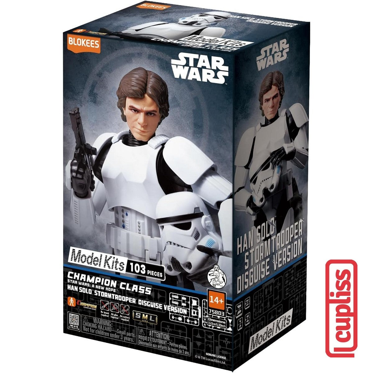 BLOKEES Figure Star Wars Champion Class CC 75803 Han Solo