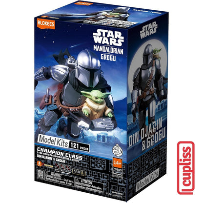 BLOKEES Figure Star Wars Champion Class CC 75805 Din Djarin and Grogu