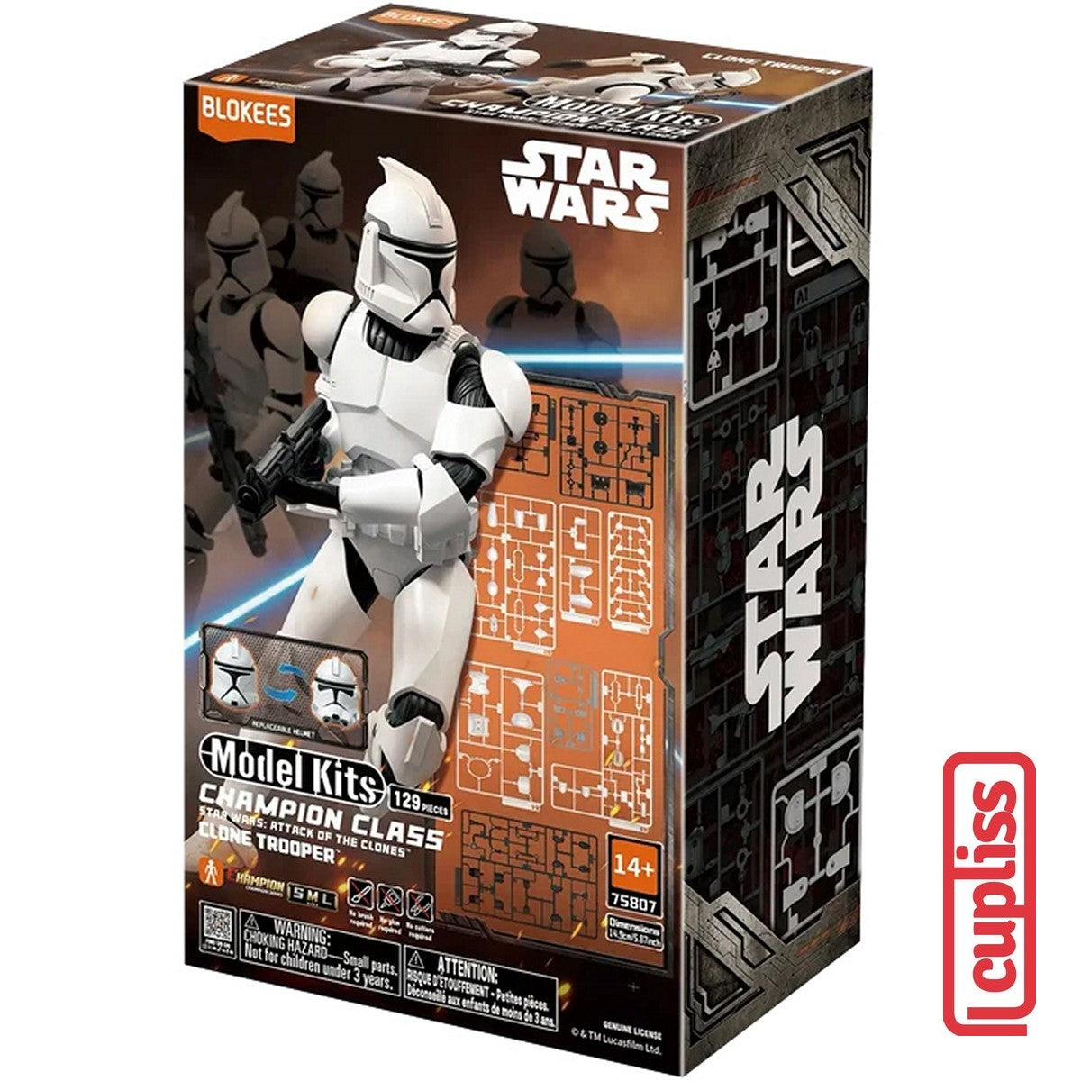 BLOKEES Figure Star Wars Champion Class CC 75807 Clone Trooper