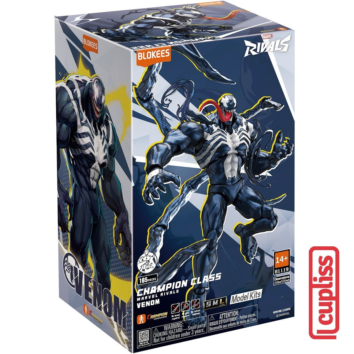BLOKEES Figure Marvel Hero Rivals Champion Class CC 81119 Venom