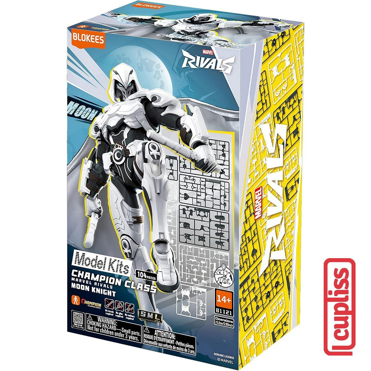 BLOKEES Figure Marvel Hero Rivals Champion Class CC 81121 Moon Knight