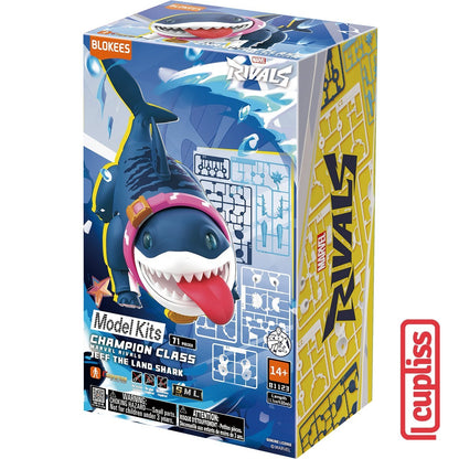 BLOKEES Figure Marvel Hero Rivals Champion Class CC 81123 Jeff The Land Shark