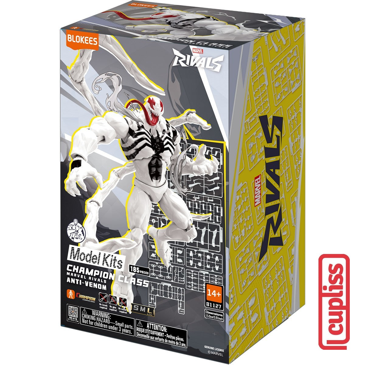 BLOKEES Figure Marvel Hero Rivals Champion Class CC 81127 Anti Venom