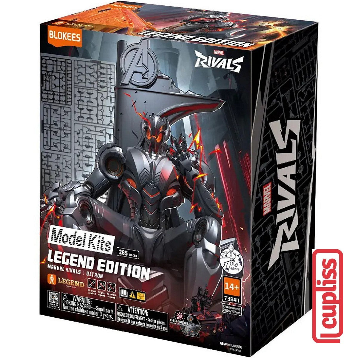 BLOKEES Figure Marvel Hero Rivals 73841 Legend Edition Ultron