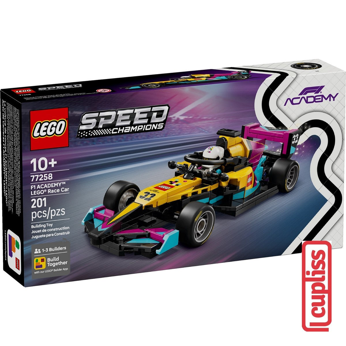 LEGO Speed Champions 77258 F1 Academy Lego Race Car