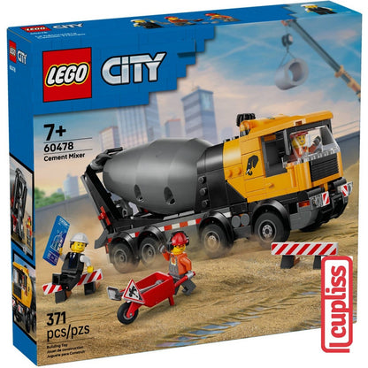 LEGO City 60478 Cement Mixer