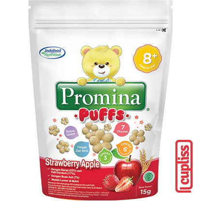 Promina Puffs 15gr Baby Snack Bayi MPASI 8 bulan Sehat