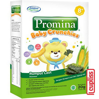 Promina Baby Crunch 20gr Crunchies MPASI Snack Camilan Makanan Ringan Bayi Anak 8m+
