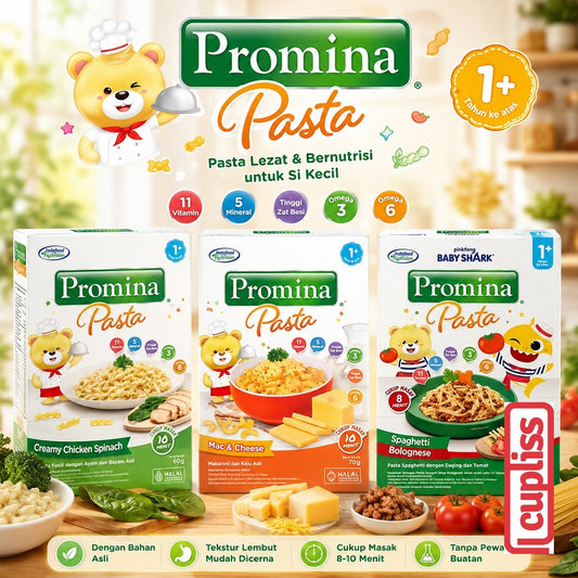 Promina Pasta Makanan MPASI Bayi Anak Sehat 12m+ Spaghetti
