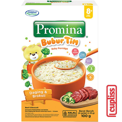 Promina Bubur Tim 100gr Porridge MPASI Anak Bayi Sehat Baby 8m+