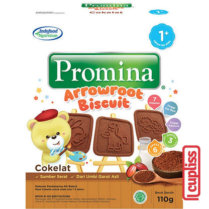 Promina Arrowroot Cookies 110gr Biskuit Snack MPASI Anak Balita Bayi 12m+