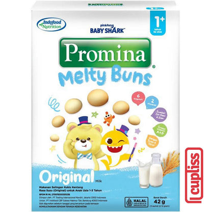 Promina Melty Buns 42gr Snack Kentang Camilan Bayi Anak Balita MPASI Lumer 12m+