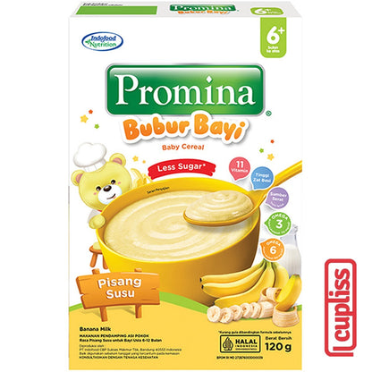 Promina Bubur Bayi 120gr Baby Porridge Cereal MPASI 6m+