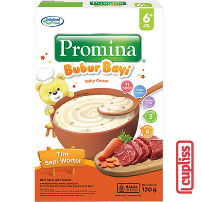 Promina Bubur Bayi 120gr Baby Porridge Cereal MPASI 6m+