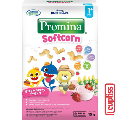 Promina Softcorn 15gr Snack Bayi Baby Camilan Anak MPASI 12m+ Makanan Ringan