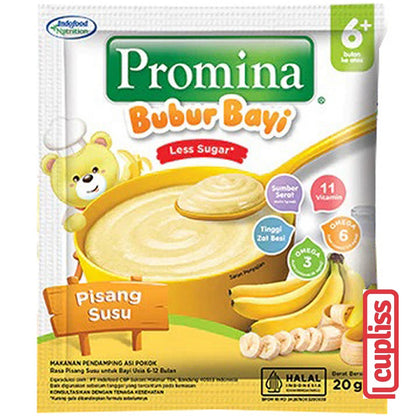 Promina Sachet 20gr Bubur Bayi Tim Baby Porridge Baby Porridge MPASI 6m+ Kemasan Traditional Eko
