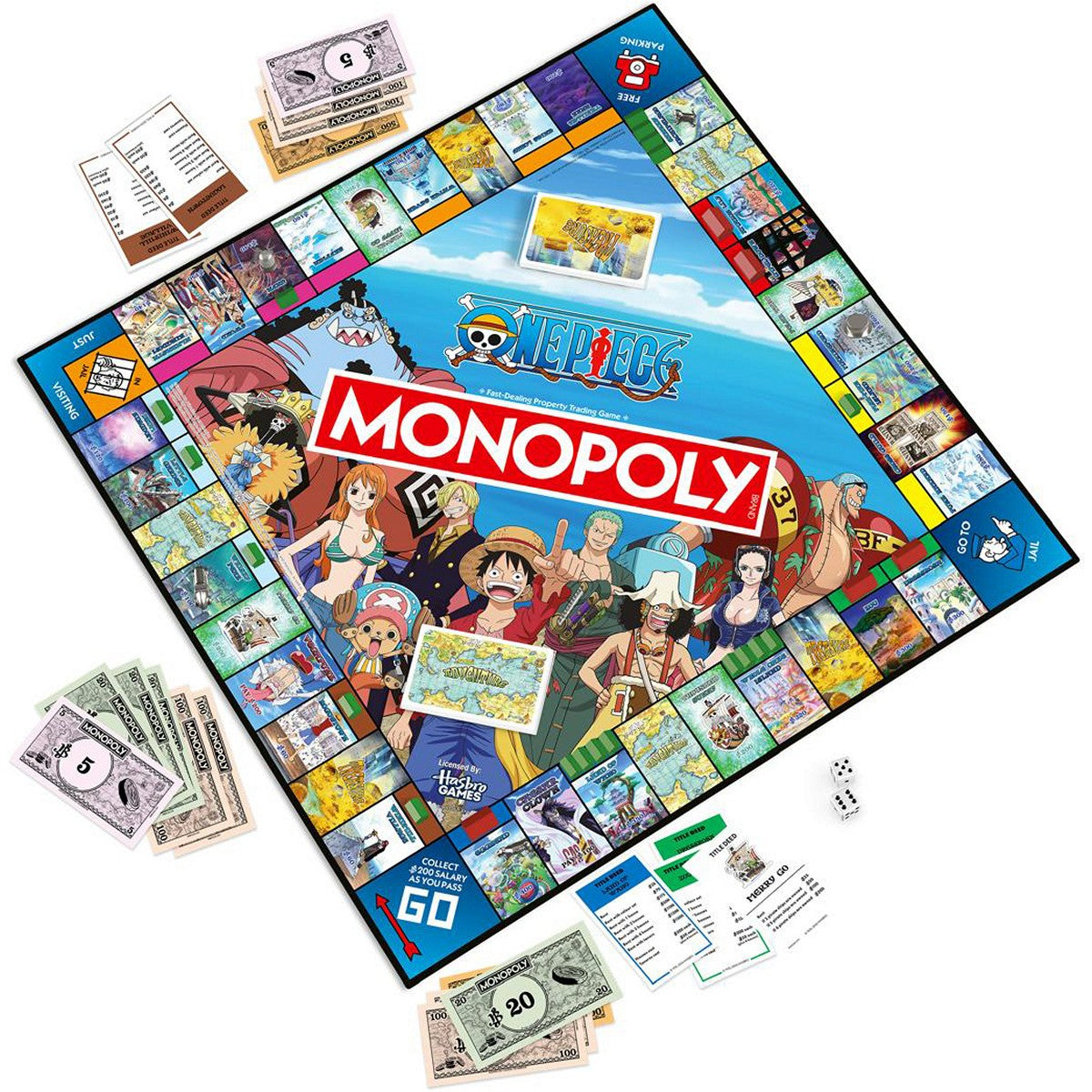 Monopoly One Piece Board Game Permainan Papan Original Hobi Indonesia