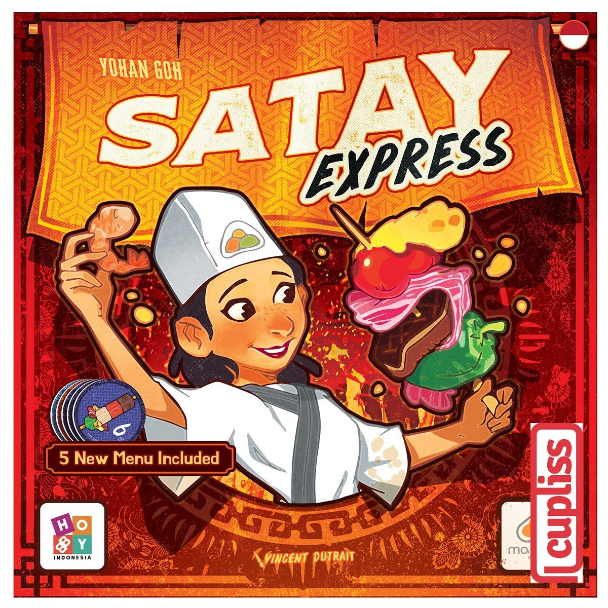 Satay Express Board Game Mandoo Games Permainan Papan Yohan Goh Hobi Indonesia