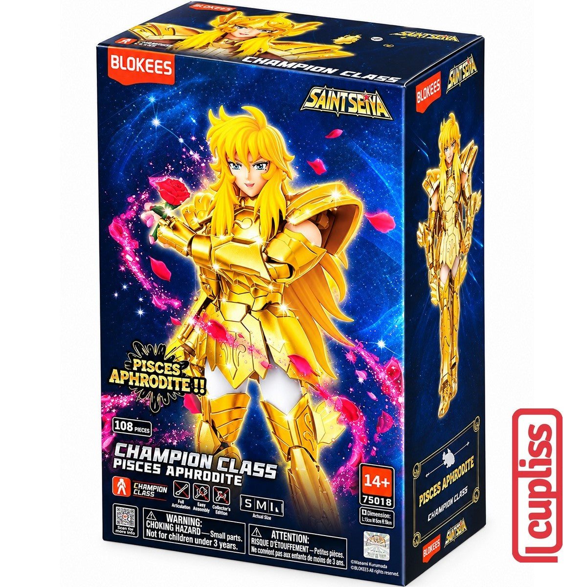 BLOKEES Figure Saint Seiya Champion Class CC 75018 Pisces Aphrodite