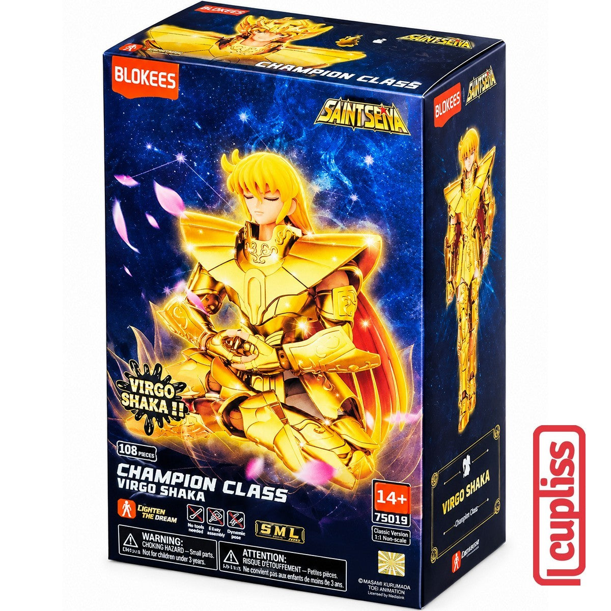 BLOKEES Figure Saint Seiya Champion Class CC 75019 Virgo Shaka