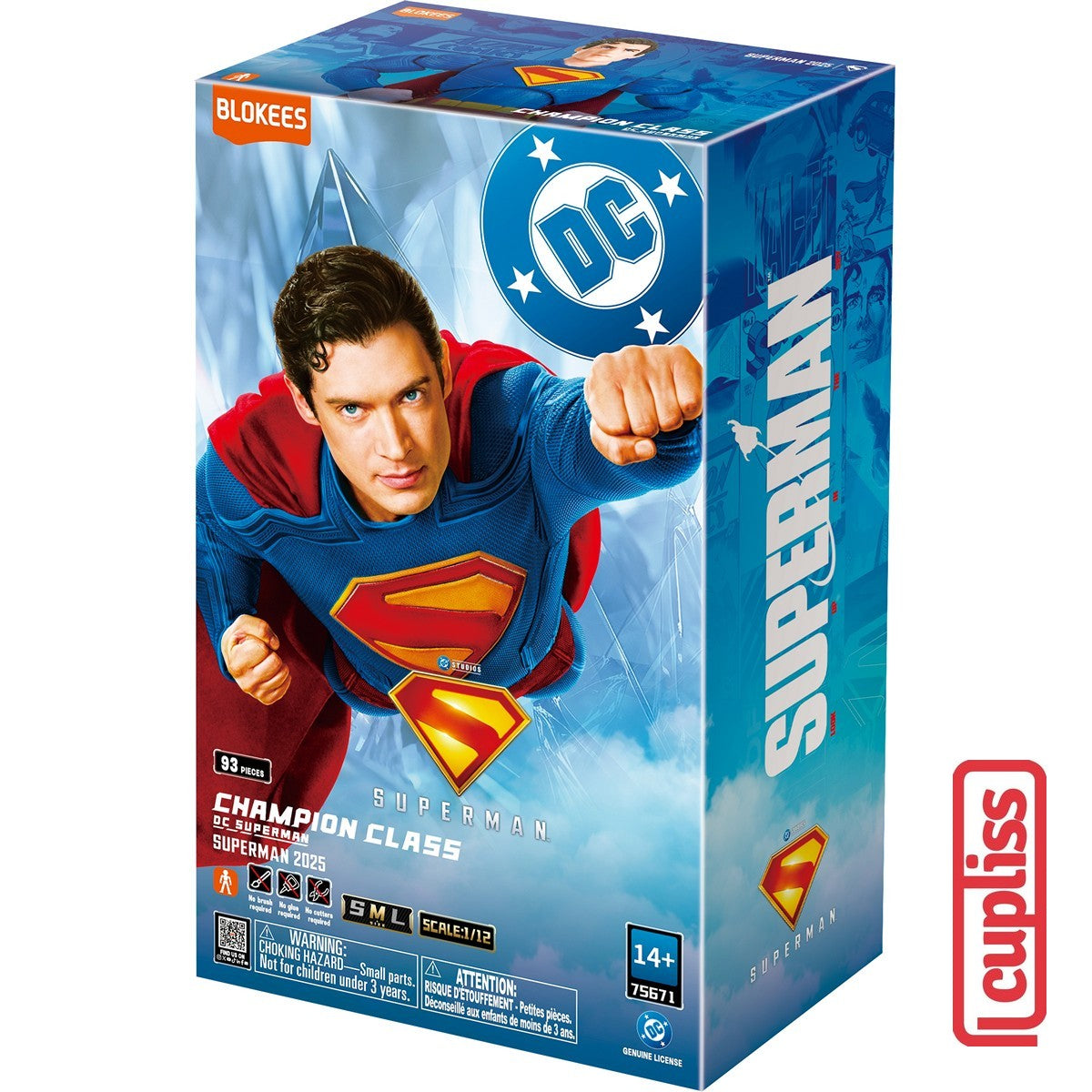 BLOKEES Figure DC Hero Champion Class CC01 CC 01 75671 Superman