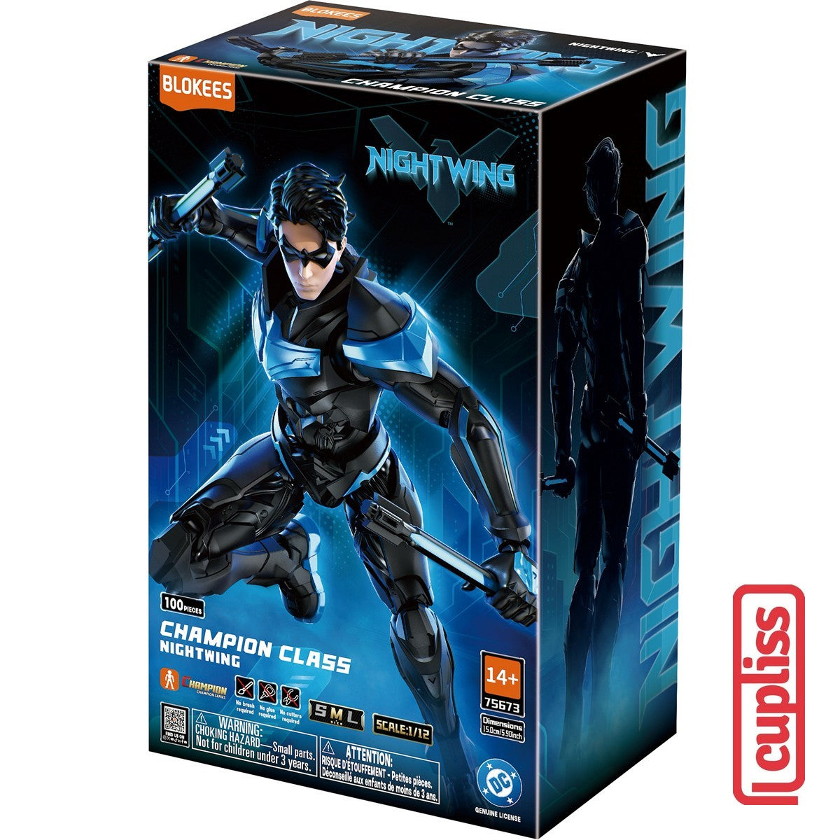 BLOKEES Figure DC Hero Champion Class CC03 CC 03 75673 Nightwing