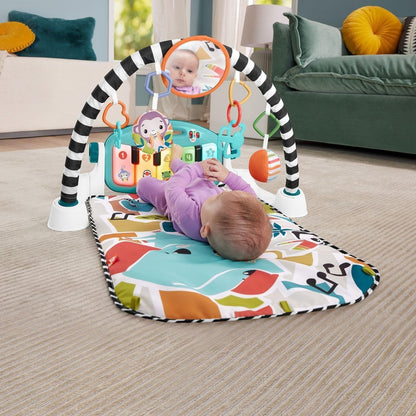 Fisher Price HRB13 Glow and Grow Kick and Play Piano Gym Baby Light and Music Playmat Newborn
