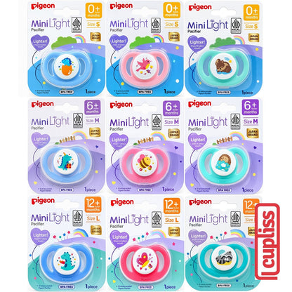 PIGEON Mini Light Pacifier Baby Empeng Dot Bayi Minilight