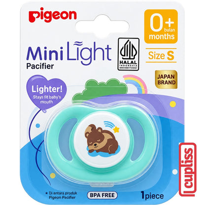 PIGEON Mini Light Pacifier Baby Empeng Dot Bayi Minilight